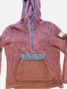 The North Face Women’s Purple Hooded Fleece Zip Up